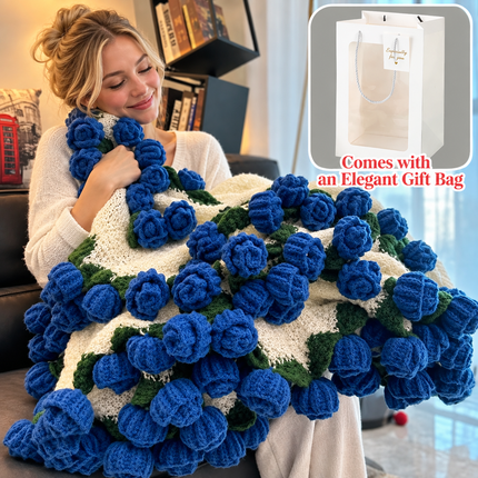 Leave Her a Little Romance｜Large Handmade Crochet Rose