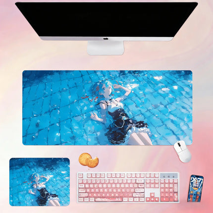 Eastcoco Swimsuit Asuka Anime Mouse Pad-Contains 15 items