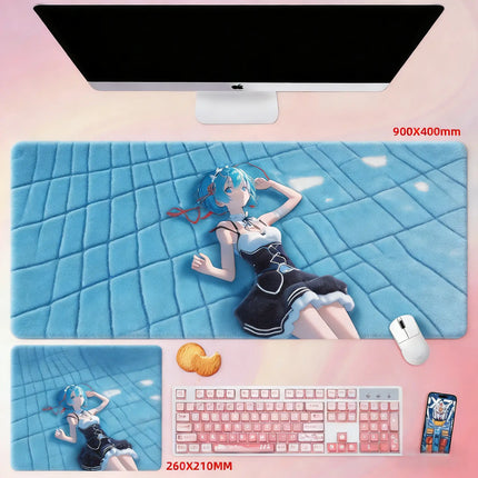 Eastcoco Swimsuit Asuka Anime Mouse Pad-Contains 15 items