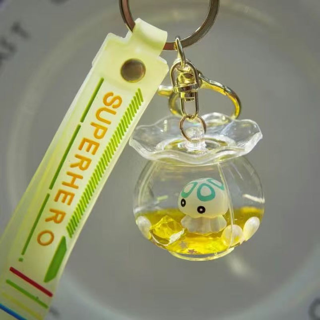 Eastcoco Mini Fish Tank Keyring – Fun Decor & Cute Gift for yourself、friend、family、niece-$15.99