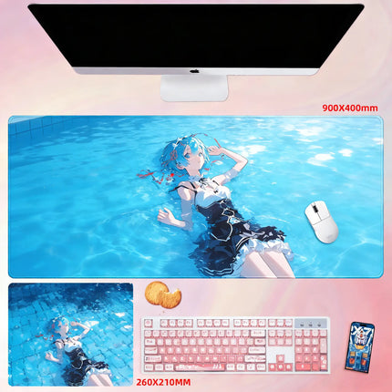 Eastcoco Swimsuit Asuka Anime Mouse Pad-Contains 15 items