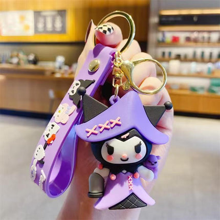 Eastcoco Purple Kuromi keychain---Cute gifts for yourself, your best friend, family, friends, or your niece