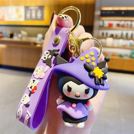Eastcoco Purple Kuromi keychain---Cute gifts for yourself, your best friend, family, friends, or your niece