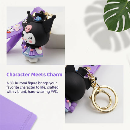 Eastcoco Purple Kuromi keychain---Cute gifts for yourself, your best friend, family, friends, or your niece