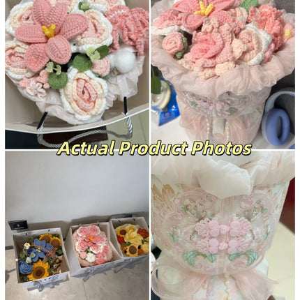 Handmade Forever Flower Bouquet – A Beautiful Gift for Birthdays, Holidays & Everyday Surprises3