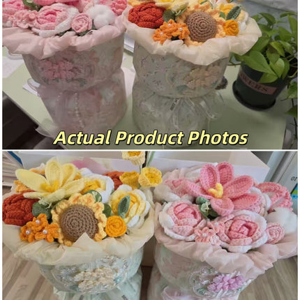 Handmade Forever Flower Bouquet – A Beautiful Gift for Birthdays, Holidays & Everyday Surprises3