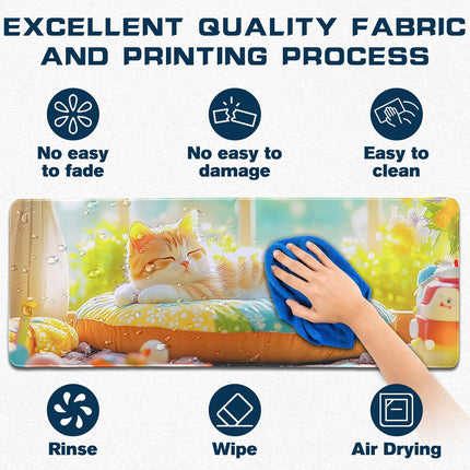 Eastcoco Kuromi Mouse Pad - Cute Large Size for Girls