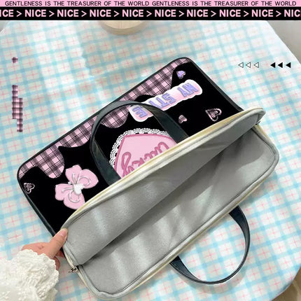 Eastcoco Girls Sweet Cool Style All-match Laptop Bag 15.6 Inch