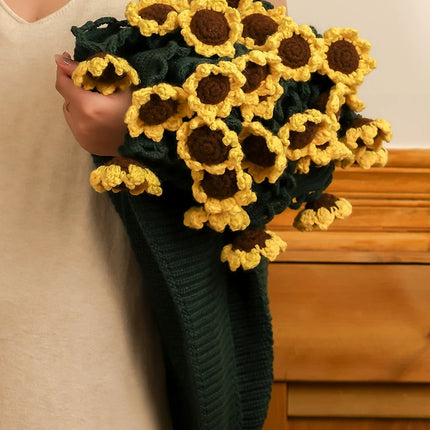 Leave Her a Little Romance｜Large Handmade Crochet Rose
