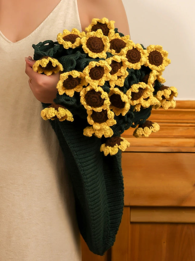 Leave Her a Little Romance｜Large Handmade Crochet Rose