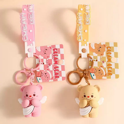 Eastcoco Pink Bear keychain