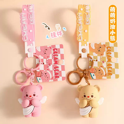 Eastcoco Pink Bear keychain