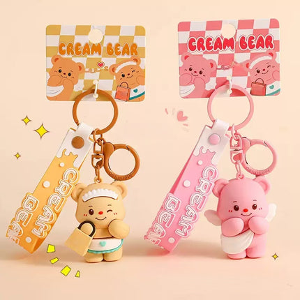 Eastcoco Pink Bear keychain