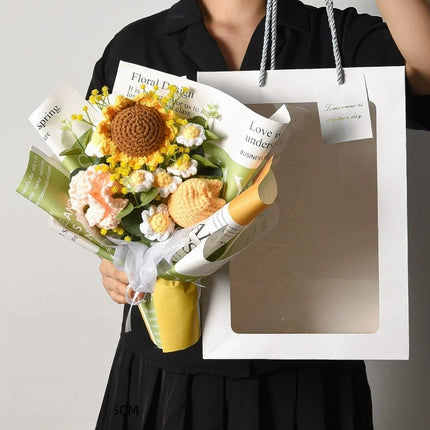 A Sweet Little Gesture｜Medium Handmade Crochet Bouquet