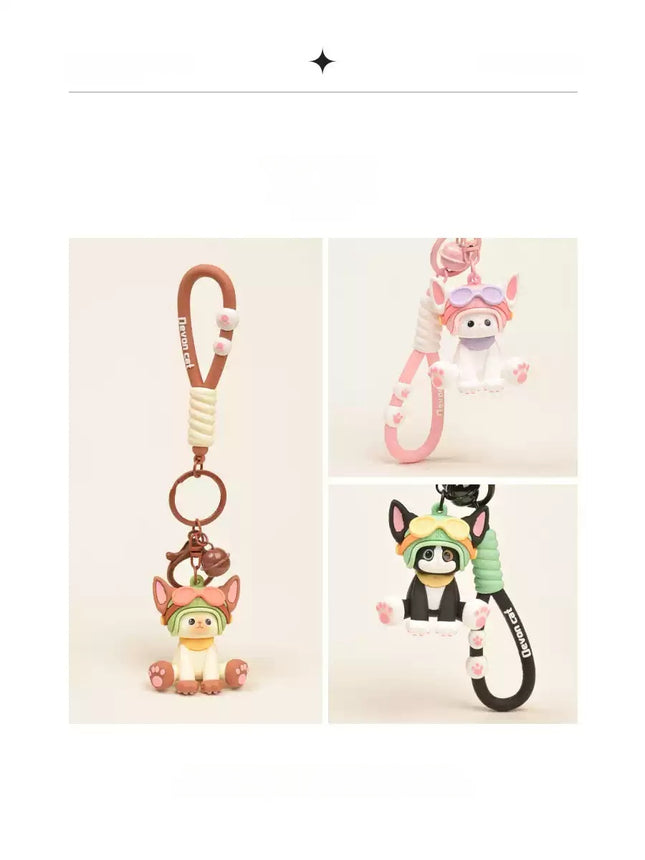 Eastcoco Kitten Pilot keychain