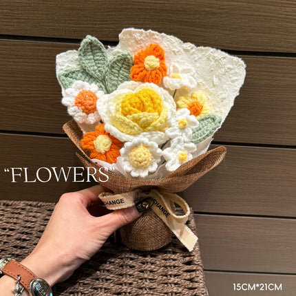 A Little Forever Romance｜Mini Handmade Crochet Tulip