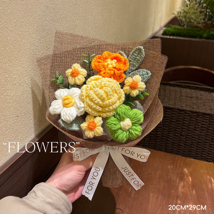 A Little Forever Romance｜Mini Handmade Crochet Tulip