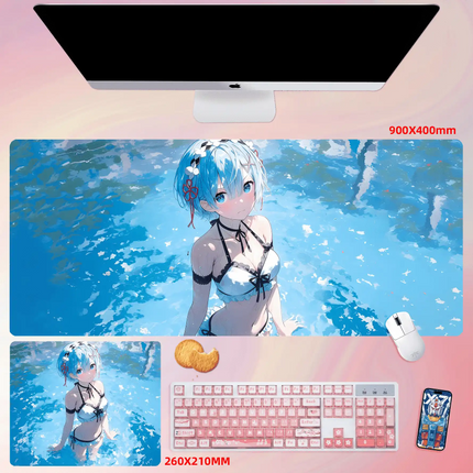 Eastcoco Swimsuit Asuka Anime Mouse Pad-Contains 15 items