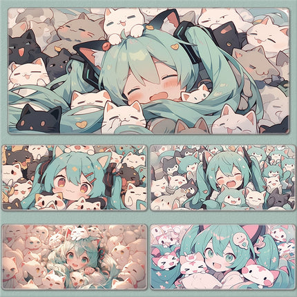 Eastcoco Chi-style Hatsune Miku Mouse Pad-Contains 15 items