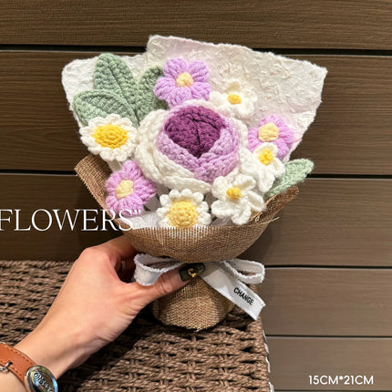 A Little Forever Romance｜Mini Handmade Crochet Tulip