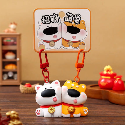 Eastcoco Magnetic Animals & Couples keychain