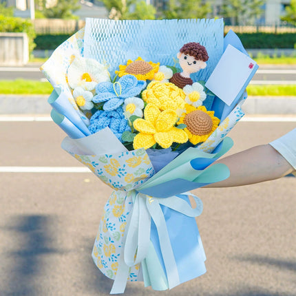 A Gift That Lasts Longer Than Fresh Flowers｜Medium Handmade Crochet Flower