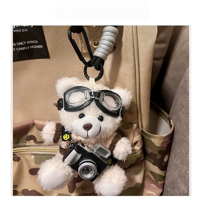 Eastcoco Cute Camera Bear keychain
