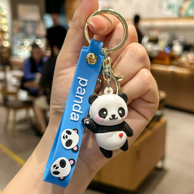 Eastcoco Cute little panda keychains