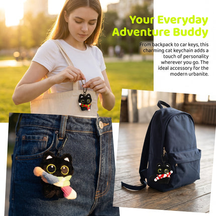Eastcoco Warm Cat keychain