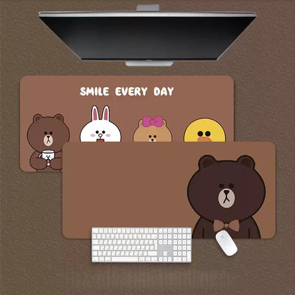 Eastcoco Brown Bear Mouse Pad-Contains 15 items