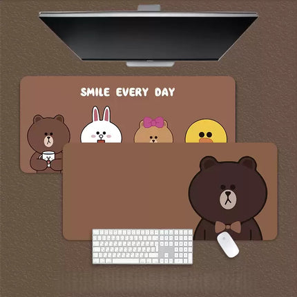 Eastcoco Brown Bear Mouse Pad-Contains 15 items