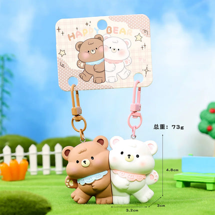 Eastcoco Magnetic Animals & Couples keychain