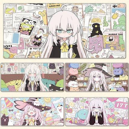 Eastcoco Cute Little Witch Mouse Pad-Contains 15 items
