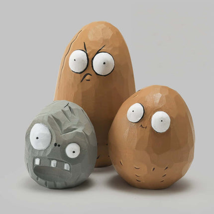 Eastcoco  Tall-nut Plants vs. Zombies Handmade wood carving
