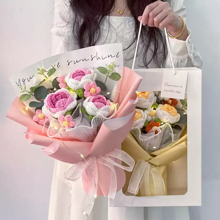 A Sweet Little Gesture｜Medium Handmade Crochet Bouquet