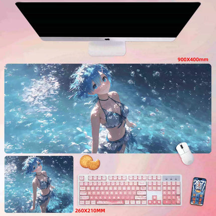 Eastcoco Swimsuit Asuka Anime Mouse Pad-Contains 15 items