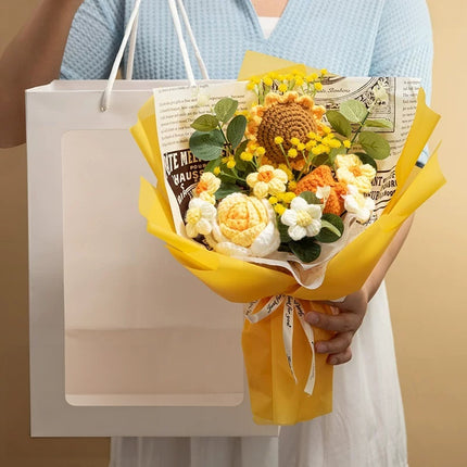 A Sweet Little Gesture｜Medium Handmade Crochet Bouquet