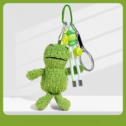 Eastcoco The speechless little frog keychain