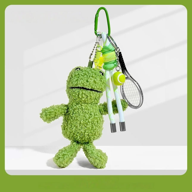 Eastcoco The speechless little frog keychain