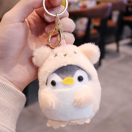 Eastcoco Little penguin couple keychain