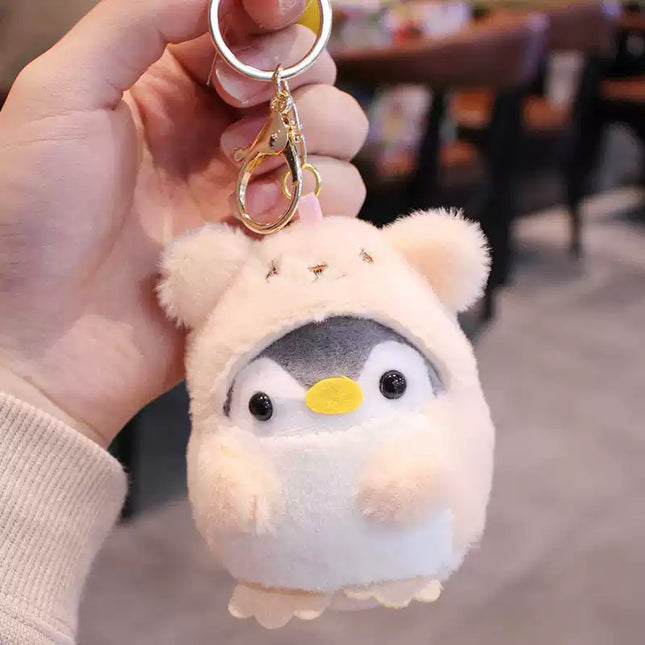 Eastcoco Little penguin couple keychain