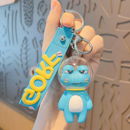 Eastcoco Little Frog Astronaut keychain