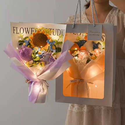 A Sweet Little Gesture｜Medium Handmade Crochet Bouquet