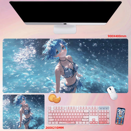 Eastcoco Swimsuit Asuka Anime Mouse Pad-Contains 15 items