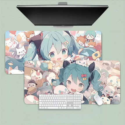 Eastcoco Chi-style Hatsune Miku Mouse Pad-Contains 15 items