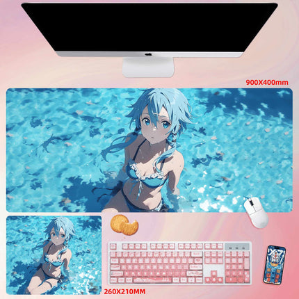 Eastcoco Swimsuit Asuka Anime Mouse Pad-Contains 15 items