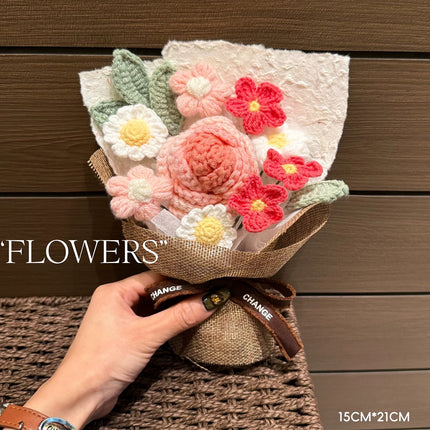 A Little Forever Romance｜Mini Handmade Crochet Tulip