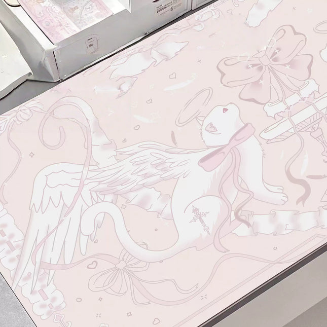 Eastcoco Pink World Mouse Pad-Contains 15 items