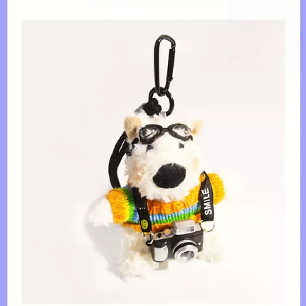 Eastcoco Travel Camera Puppy keychain