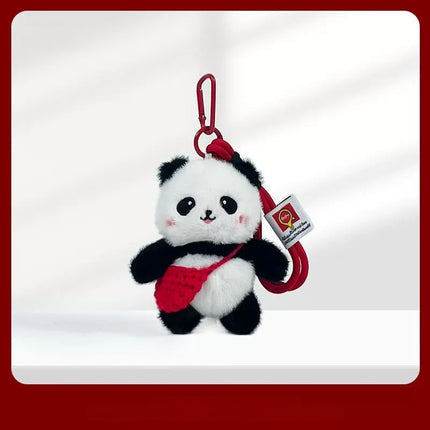 Eastcoco Niedlicher Panda-Schlüsselanhänger